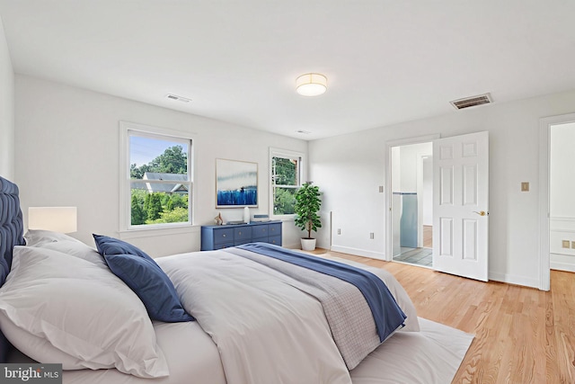 9309 Bells Mill Rd, Potomac, MD 20854 - bedroom with light wood-type flooring