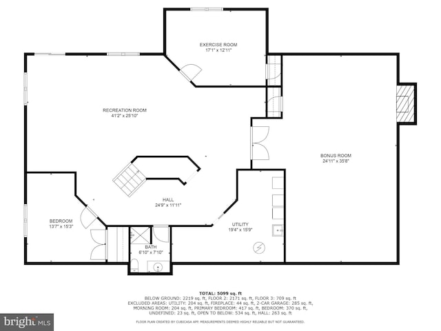 9309 Bells Mill Rd, Potomac, MD 20854 - view of floor plan / room layout