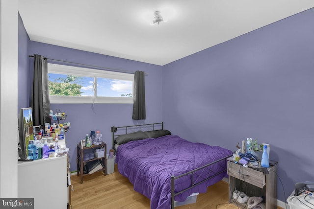 2306 Louise Ave, Baltimore, MD 21214 - bedroom featuring light wood-type flooring