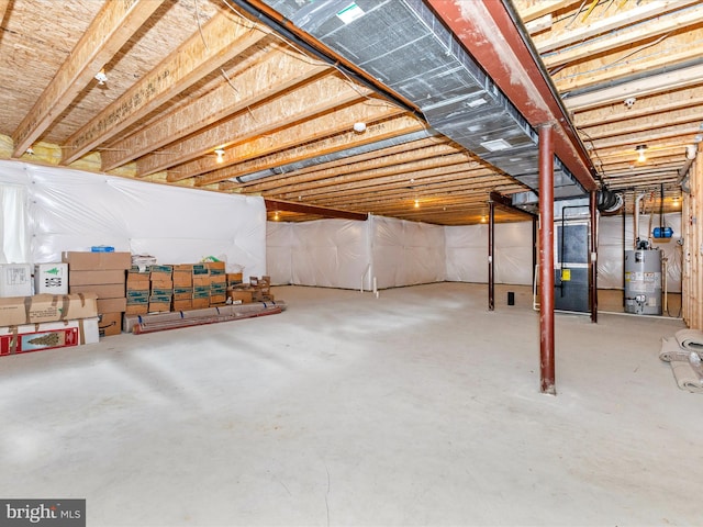 4714 De Invierno, Mount Airy, MD 21771 - unfinished below grade area with water heater and heating unit