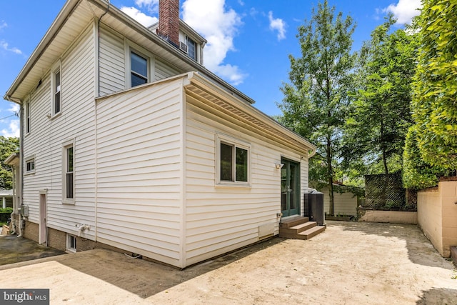3010 26th St NE, Washington, DC 20018 - view of home's exterior with entry steps and a patio area