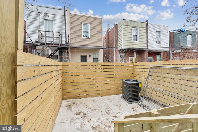 5937 Osage Ave Unit B, Philadelphia, PA 19143 - rear view of property with central AC