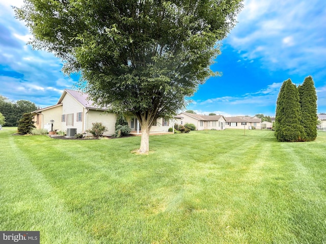 60 Parkwood Dr, Greencastle, PA 17225 - view of green lawn with central air condition unit