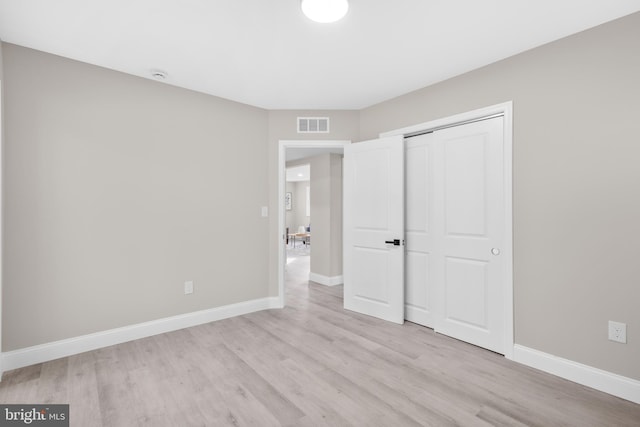 1 Gainor Ave, Maple Shade, NJ 08052 - unfurnished bedroom featuring light wood-style floors and a closet