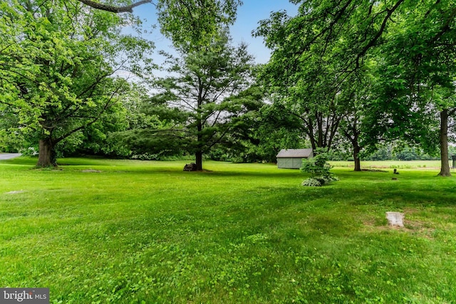 101 Horners Rd, Carlisle, PA 17015 - view of grassy yard featuring an outbuilding