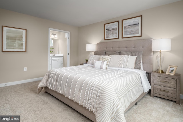 642A Shannon Dr S, Greencastle, PA 17225 - carpeted bedroom featuring baseboards and connected bathroom