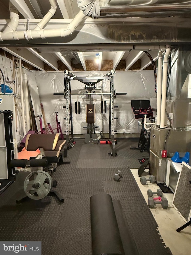 11 Autumn Ln, Egg Harbor Twp, NJ 08234 - exercise room with heating unit
