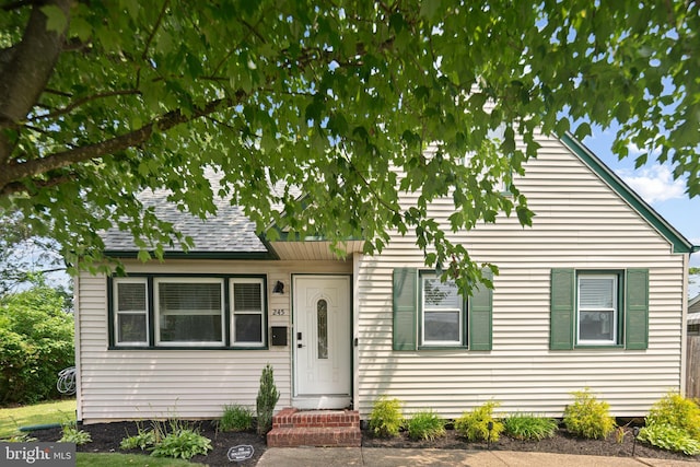 245 Spout Spring Ave, Lumberton, NJ 08048 - bungalow-style house with a shingled roof