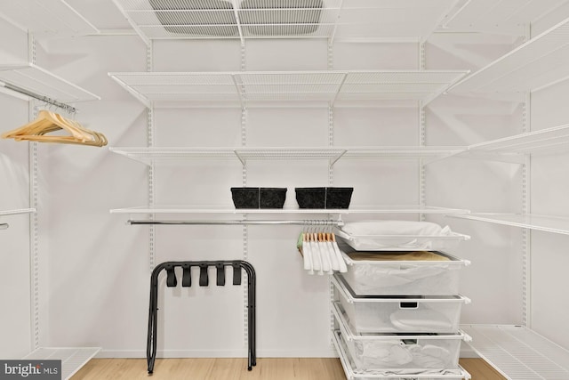 4020 35th St Unit B, Mount Rainier, MD 20712 - spacious closet featuring light wood-style flooring