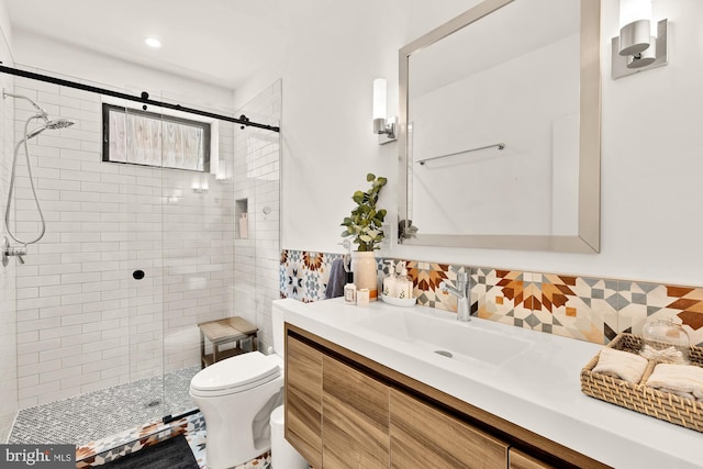 4020 35th St Unit B, Mount Rainier, MD 20712 - bathroom with a stall shower and vanity