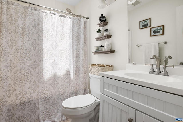 366 Saint Ivy Ave, Troy, VA 22974 - bathroom featuring vanity and curtained shower