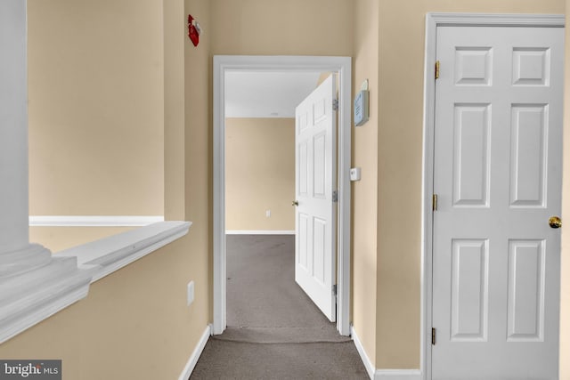 2495 Amber Orchard Ct E Unit 101, Odenton, MD 21113 - corridor with carpet floors and baseboards