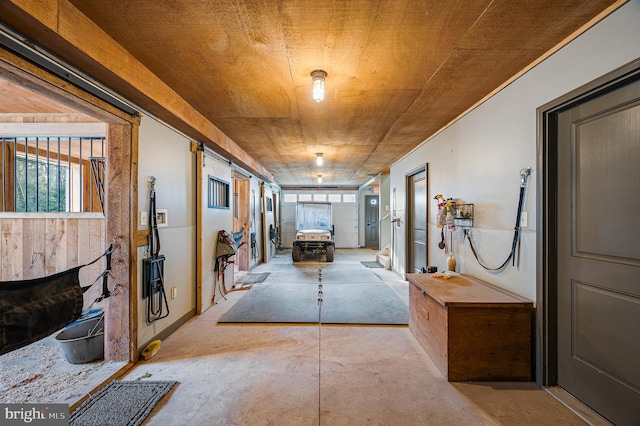 2029 E Buckshutem Rd, Millville, NJ 08332 - hall featuring concrete flooring