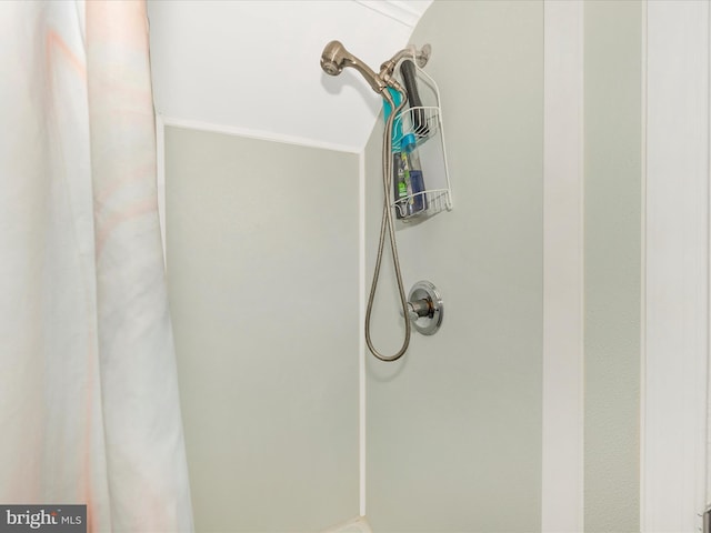 12535 Rockdale Rd, Clear Spring, MD 21722 - bathroom view of a shower with curtain