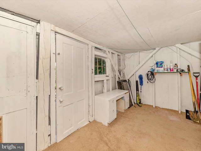 12535 Rockdale Rd, Clear Spring, MD 21722 - below grade area with light carpet