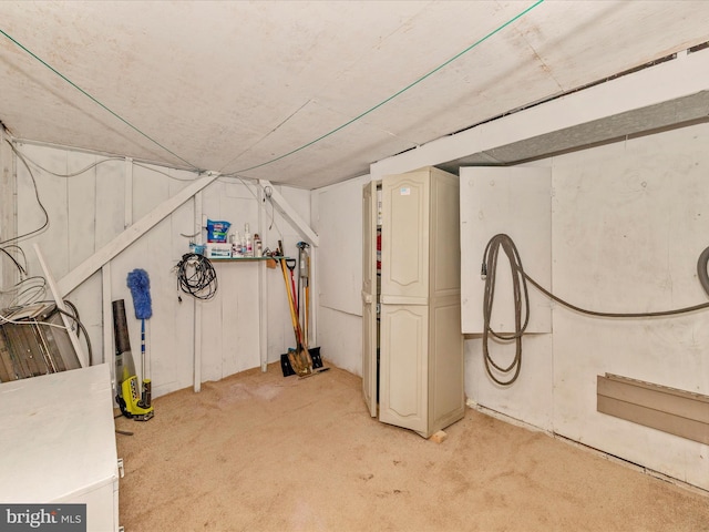 12535 Rockdale Rd, Clear Spring, MD 21722 - basement featuring light carpet