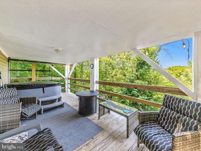 12535 Rockdale Rd, Clear Spring, MD 21722 - view of deck
