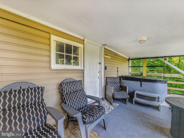 12535 Rockdale Rd, Clear Spring, MD 21722 - view of covered porch