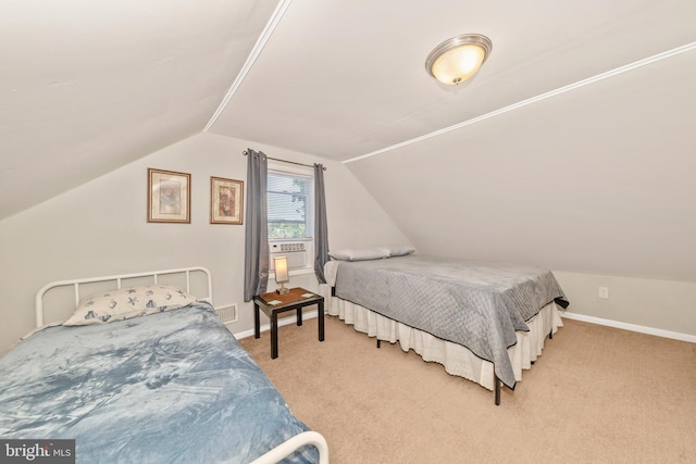 12535 Rockdale Rd, Clear Spring, MD 21722 - bedroom featuring lofted ceiling and light carpet