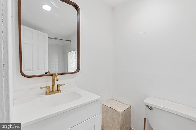 248 S Broadway, Gloucester City, NJ 08030 - bathroom featuring toilet and vanity