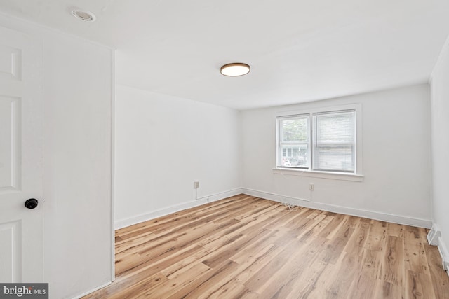 248 S Broadway, Gloucester City, NJ 08030 - empty room with light wood-style flooring and baseboards