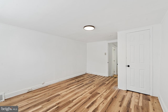 248 S Broadway, Gloucester City, NJ 08030 - unfurnished room with light wood finished floors and baseboards