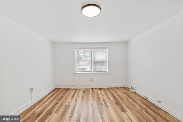 248 S Broadway, Gloucester City, NJ 08030 - spare room featuring light wood-type flooring and baseboards