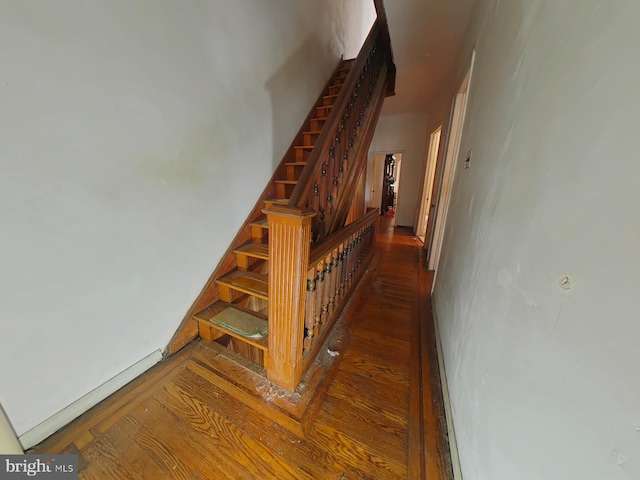 1620 S Broad St, Philadelphia, PA 19145 - stairs with wood finished floors