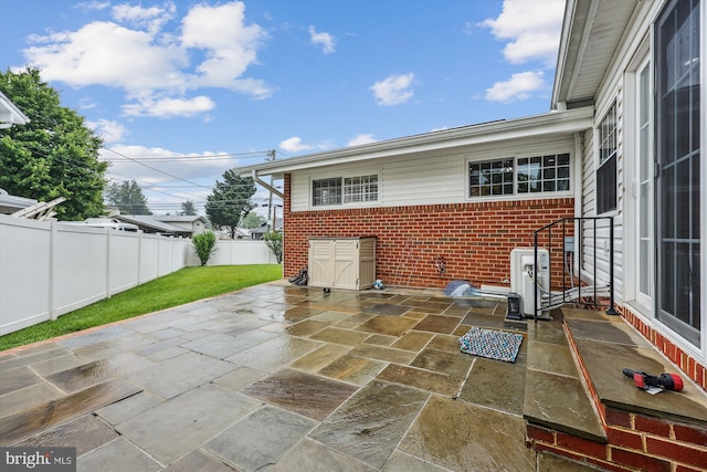 11218 Monticello Ave, Silver Spring, MD 20902 - fenced backyard with a patio area