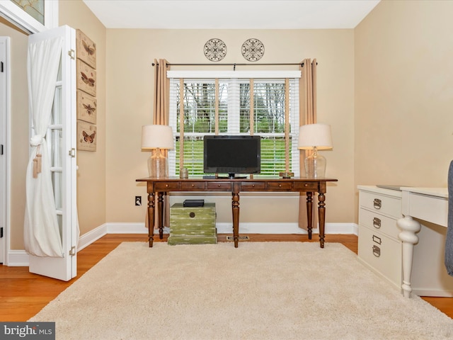 22324 Canterfield Way, Germantown, MD 20876 - office featuring wood finished floors and baseboards