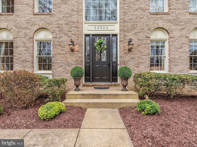 22324 Canterfield Way, Germantown, MD 20876 - doorway to property with brick siding