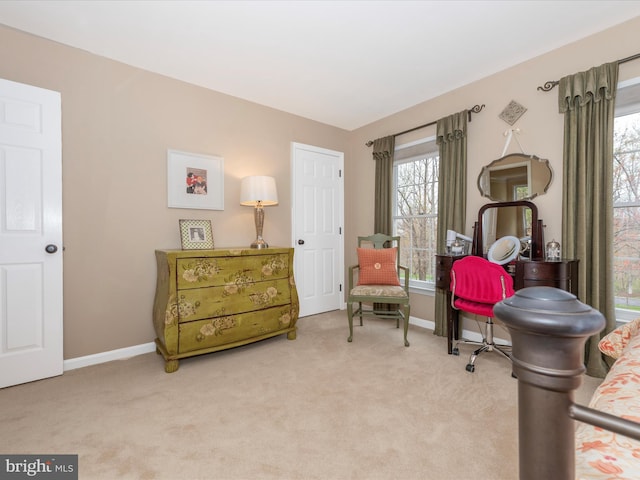 22324 Canterfield Way, Germantown, MD 20876 - sitting room featuring carpet and baseboards