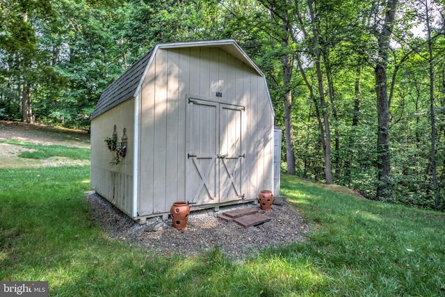 1534 Benton Hollow Rd, Drumore, PA 17518 - view of shed featuring a forest view