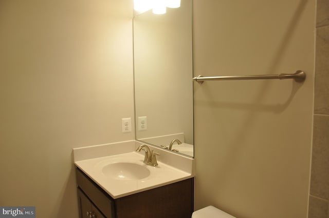 16150 Bowery St, Rockville, MD 20855 - bathroom with vanity and toilet