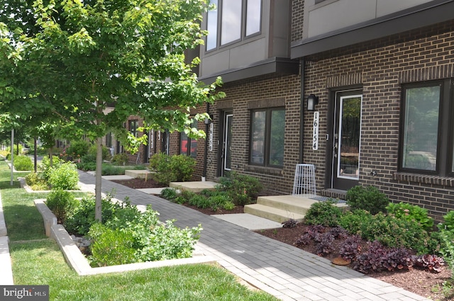 16150 Bowery St, Rockville, MD 20855 - view of exterior entry with brick siding