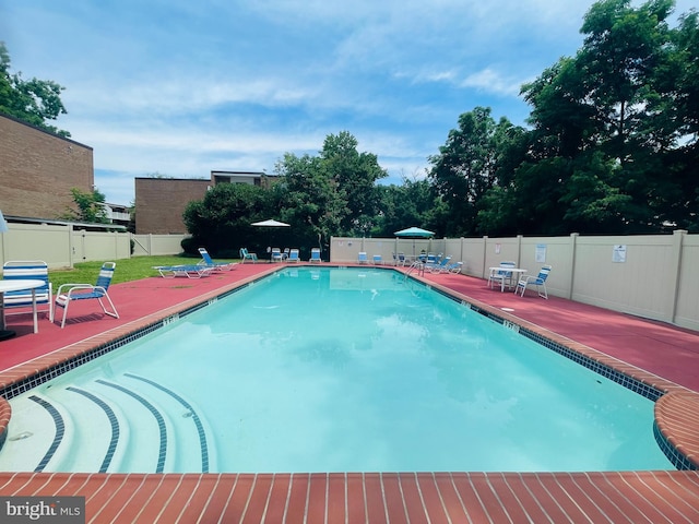 46 Township Line Rd Unit 215, Elkins Park, PA 19027 - community pool with a patio area