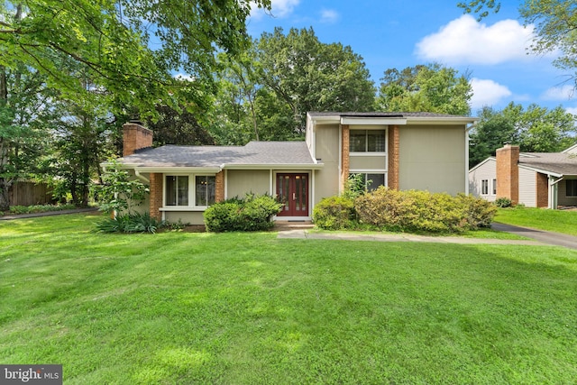 402 Sugarland Run Dr, Sterling, VA 20164 - view of front of house featuring a chimney