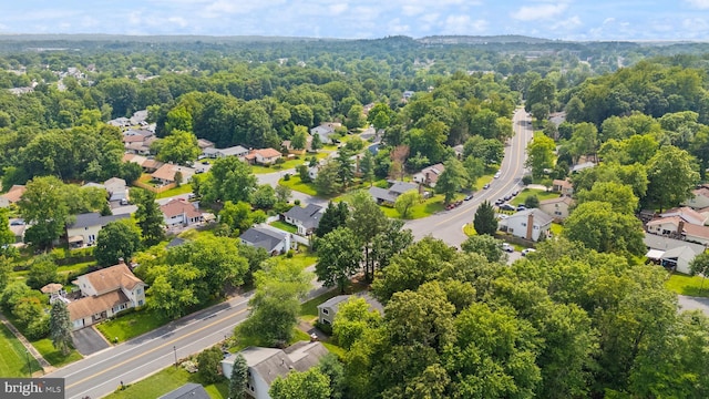 402 Sugarland Run Dr, Sterling, VA 20164 - aerial perspective of suburban area featuring a heavily wooded area