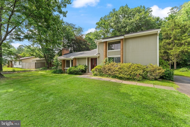 402 Sugarland Run Dr, Sterling, VA 20164 - view of front facade with a chimney