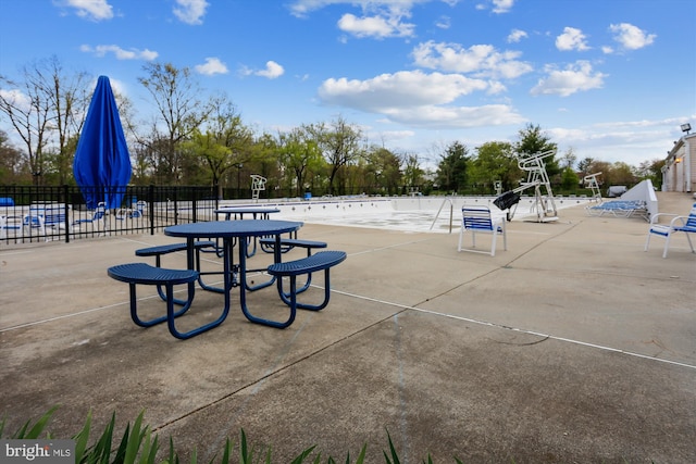 402 Sugarland Run Dr, Sterling, VA 20164 - view of community with a patio and a swimming pool