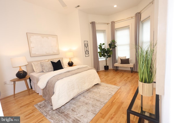 1622 19th St NW Unit 2, Washington, DC 20009 - bedroom featuring wood finished floors and recessed lighting
