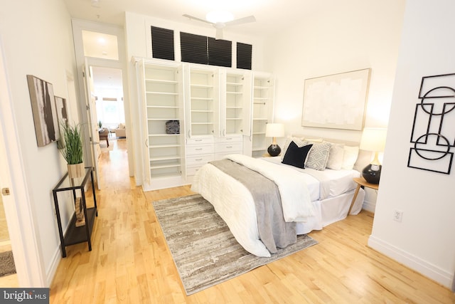 1622 19th St NW Unit 2, Washington, DC 20009 - bedroom with wood finished floors and baseboards