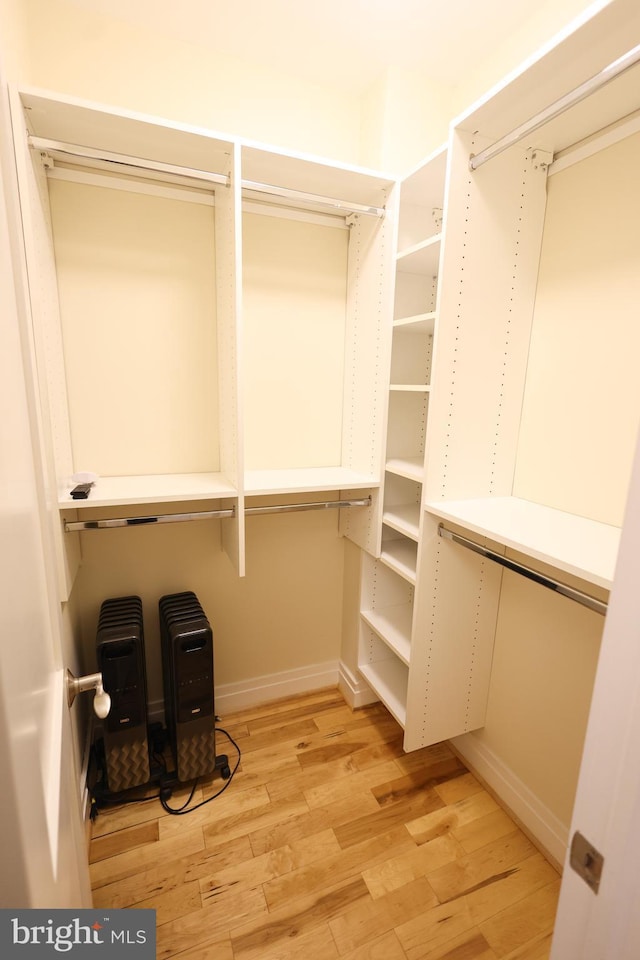 1622 19th St NW Unit 2, Washington, DC 20009 - spacious closet with light wood finished floors