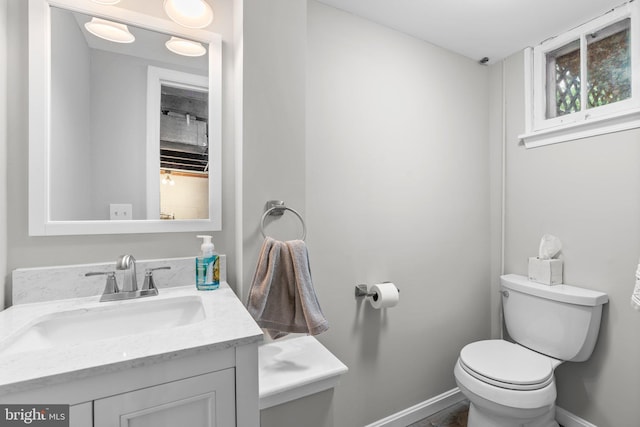 222 Blakeney Rd, Baltimore, MD 21228 - bathroom featuring toilet and vanity