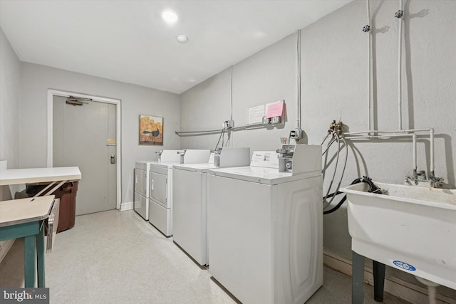 48 Llanfair Rd Unit 1, Ardmore, PA 19003 - community laundry room with washer and dryer
