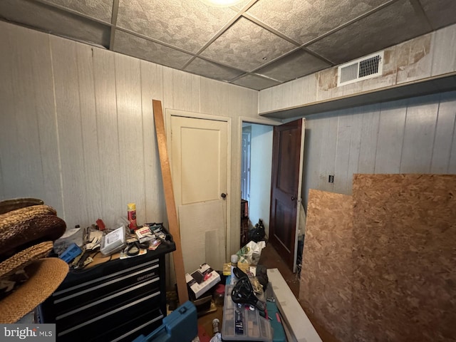 3236 George St, Baltimore, MD 21220 - misc room with wood walls