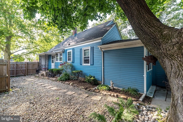 321 Willow Rd, Hellertown, PA 18055 - view of home's exterior featuring a shingled roof