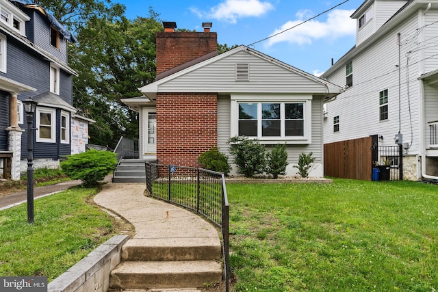 22 E Zane Ave, Collingswood, NJ 08108 - view of front facade featuring a chimney