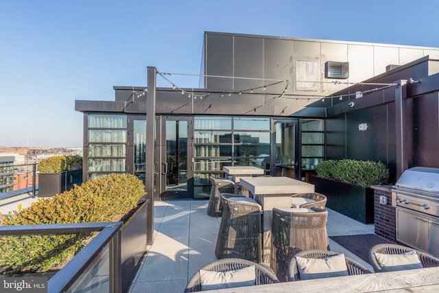 1300 4th St SE Unit 715, Washington, DC 20003 - view of patio with outdoor dining area and grilling area
