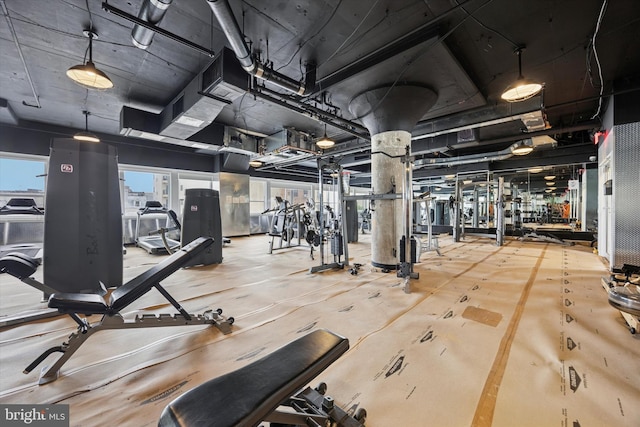 1100 Vine St Unit 1409, Philadelphia, PA 19107 - view of workout area